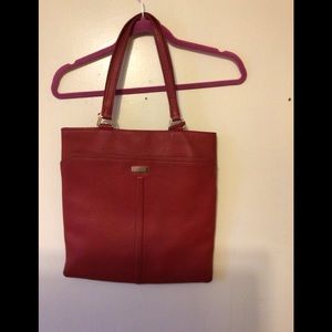 Cole Haan grained leather tote